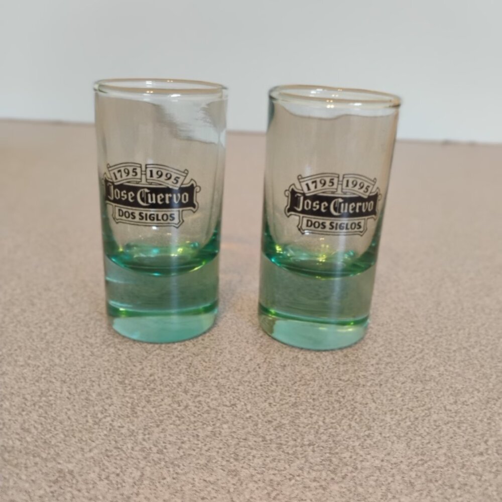 Jose Cuervo Shot Glasses, set of 2